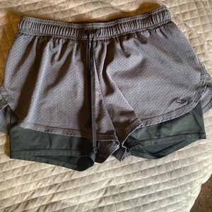 Champion running shorts with built in spandex